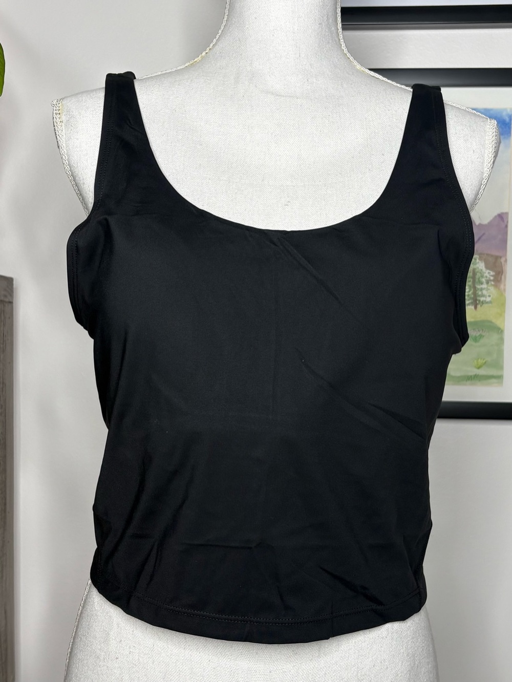 Like New Without Tags - Oalka Women’s Wireless Sports Bra Black Size 2X